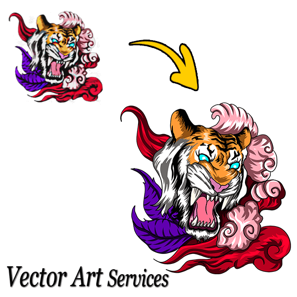 online vector art work services