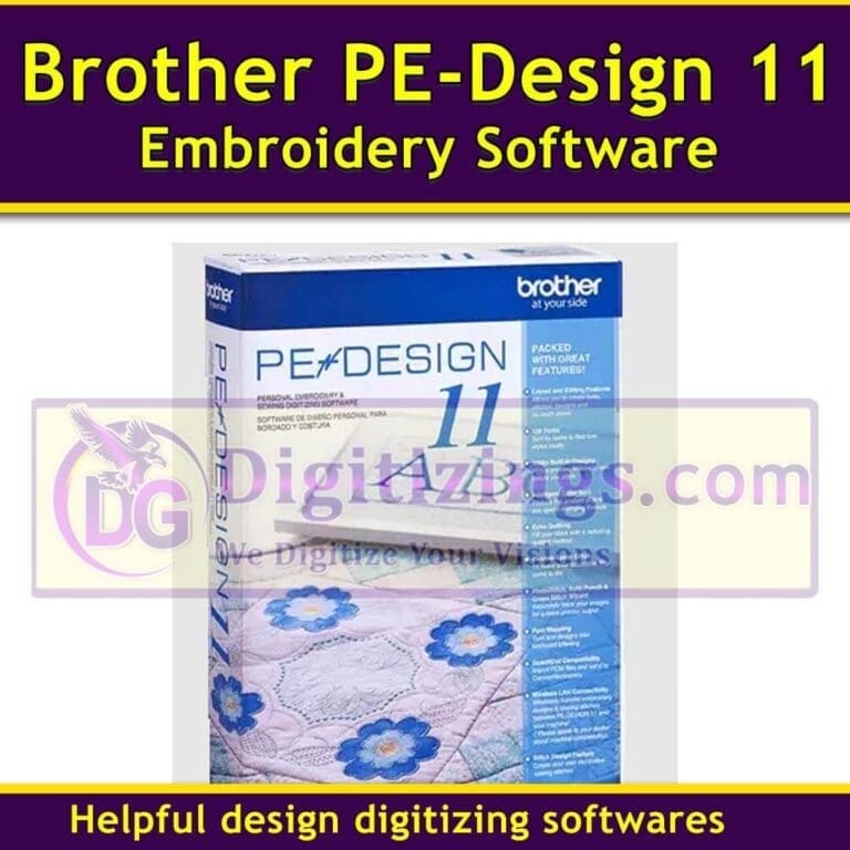 brother pe-design 11 digitizing software