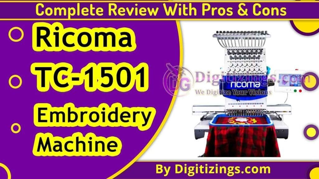 ricoma tc 1501 embroidery machine review 11zon