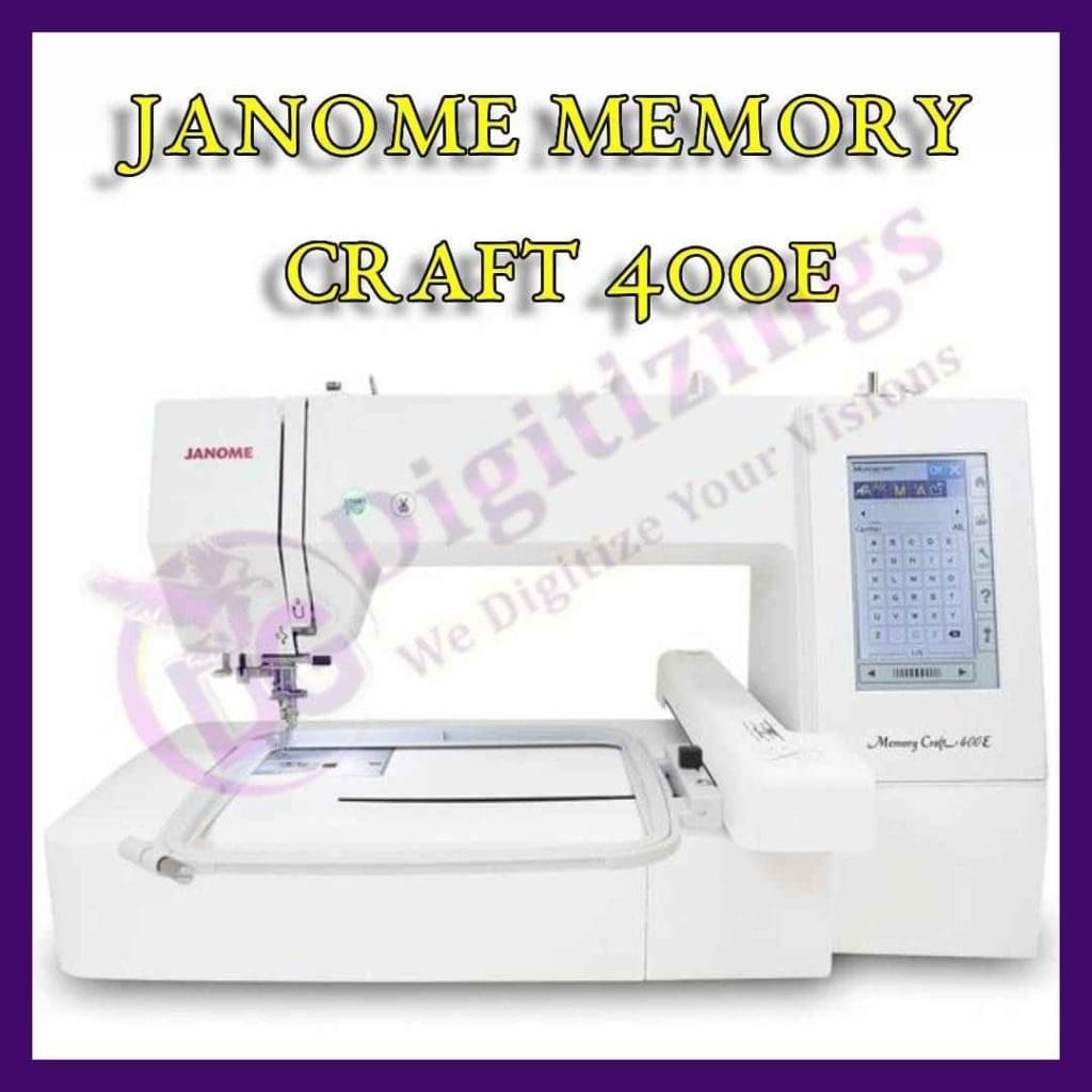 janome memory craft 400e